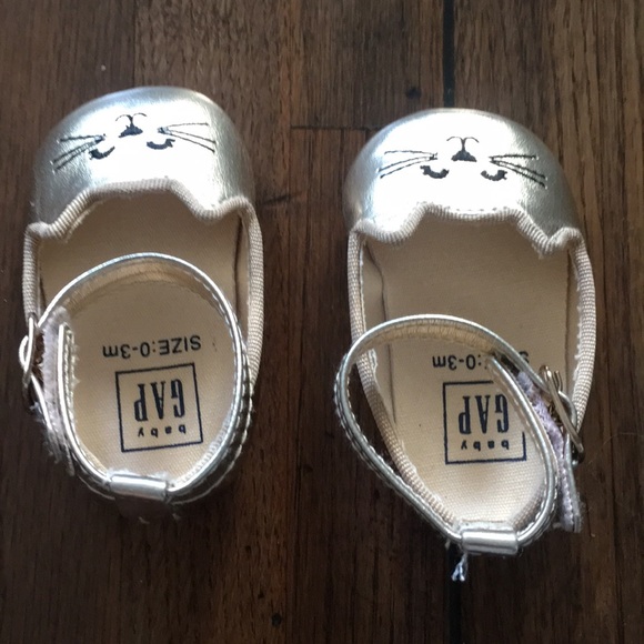Baby Gap - Gold Kitten Flats - Picture 4 of 4